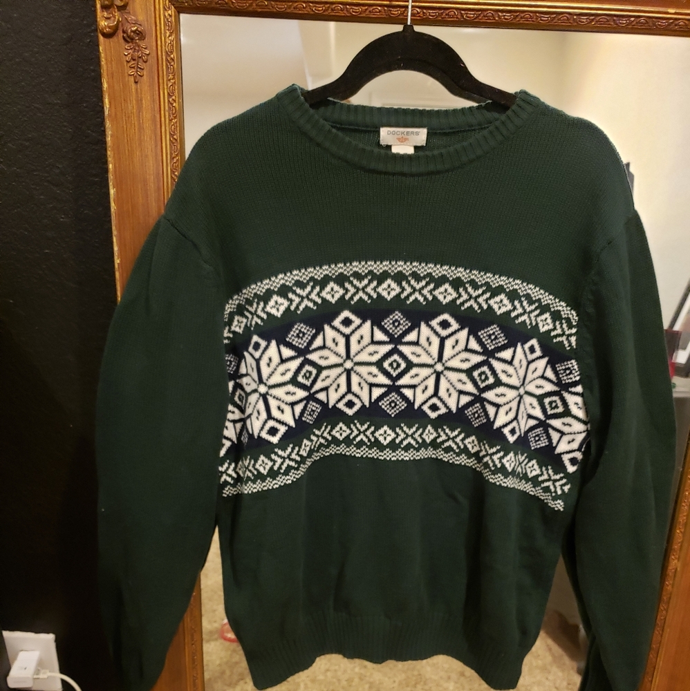 Womens dockers 100% cotton sweater